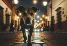 Perro oreja caída y la otra no Perro Tiene una Oreja Caída y la Otra No