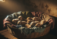 Preparación para la Camada de perros Preparación para la Camada