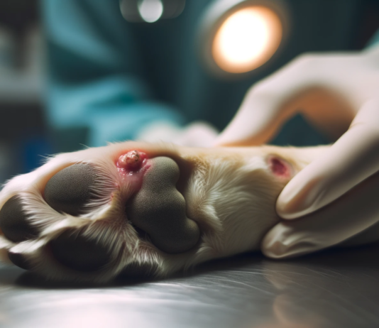 Úlceras de Perros en las Patas Úlceras de Perros en las Patas
