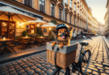 Cesta para Bicicleta para Perros Cesta para Bicicleta para Perros